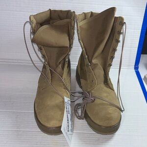 Tan Combat boots New in original box